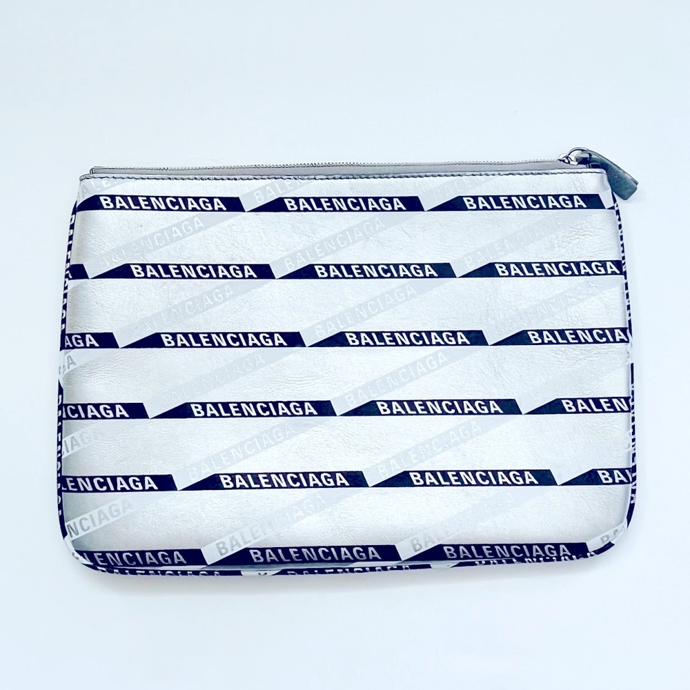Balenciaga logo pouch bag 100% Authentic